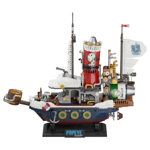 Mô hình thuyền hơi nước Popeye tìm kho báu Pantasy 86402