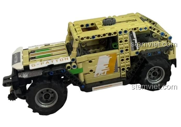 bộ lắp ghép Xe Jeep G-Patton XT Pantasy, mô hình xe địa hình thực tế, cho bé trai 8 tuổi, tiết kiệm