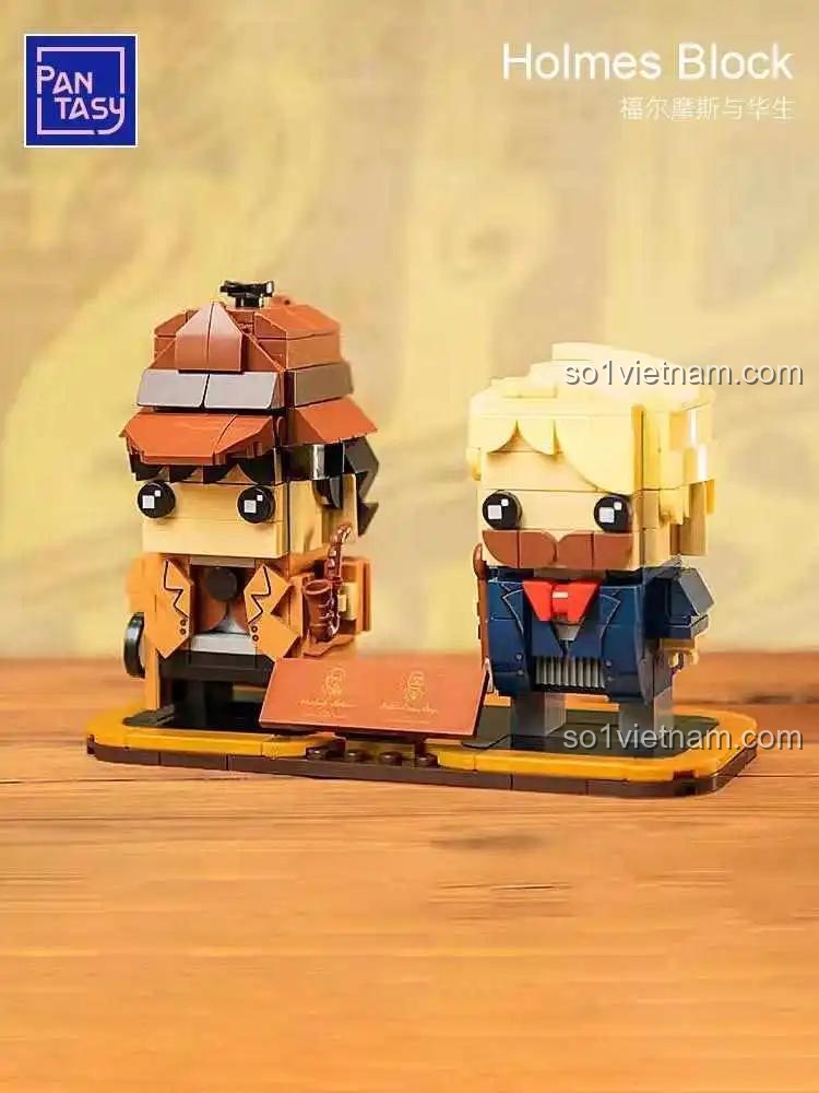 Mô hình Watson BrickHeadz của Pantasy 99101 trong hộp trưng bày
