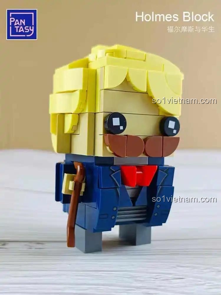 Cận cảnh mô hình Watson BrickHeadz của Pantasy 99101