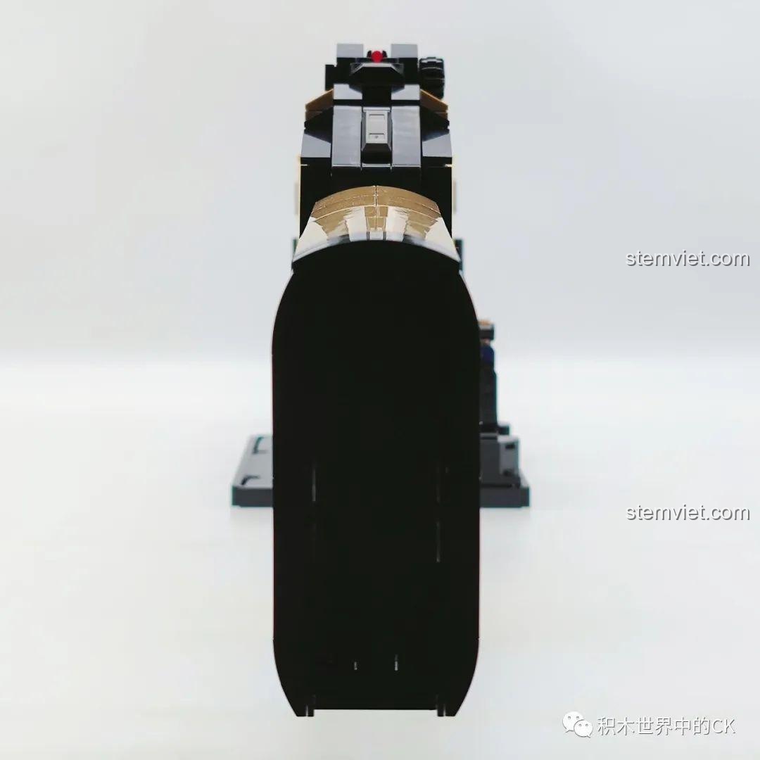 Góc nhìn từ phía sau của mô hình súng shotgun STF-12 JIESTAR 92402, thể hiện chi tiết báng súng.