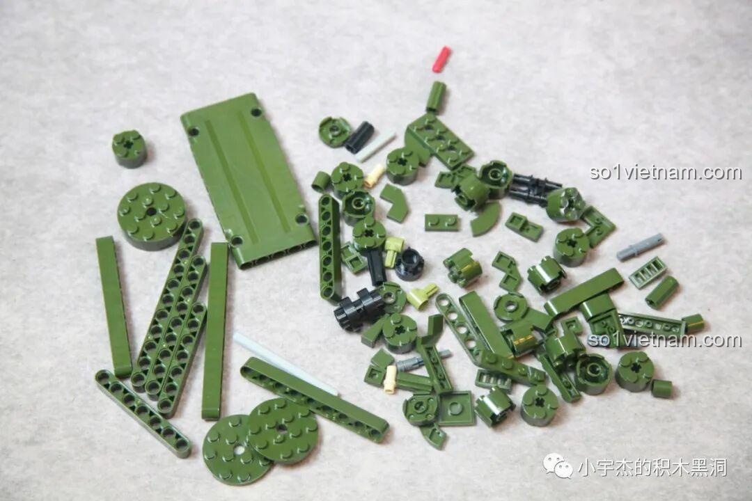 Phần nòng pháo của Taigao Le T4012 Xe Tăng Diệt Ferdinand hơi dễ bị tuột ra, cần cẩn thận khi thao tác.