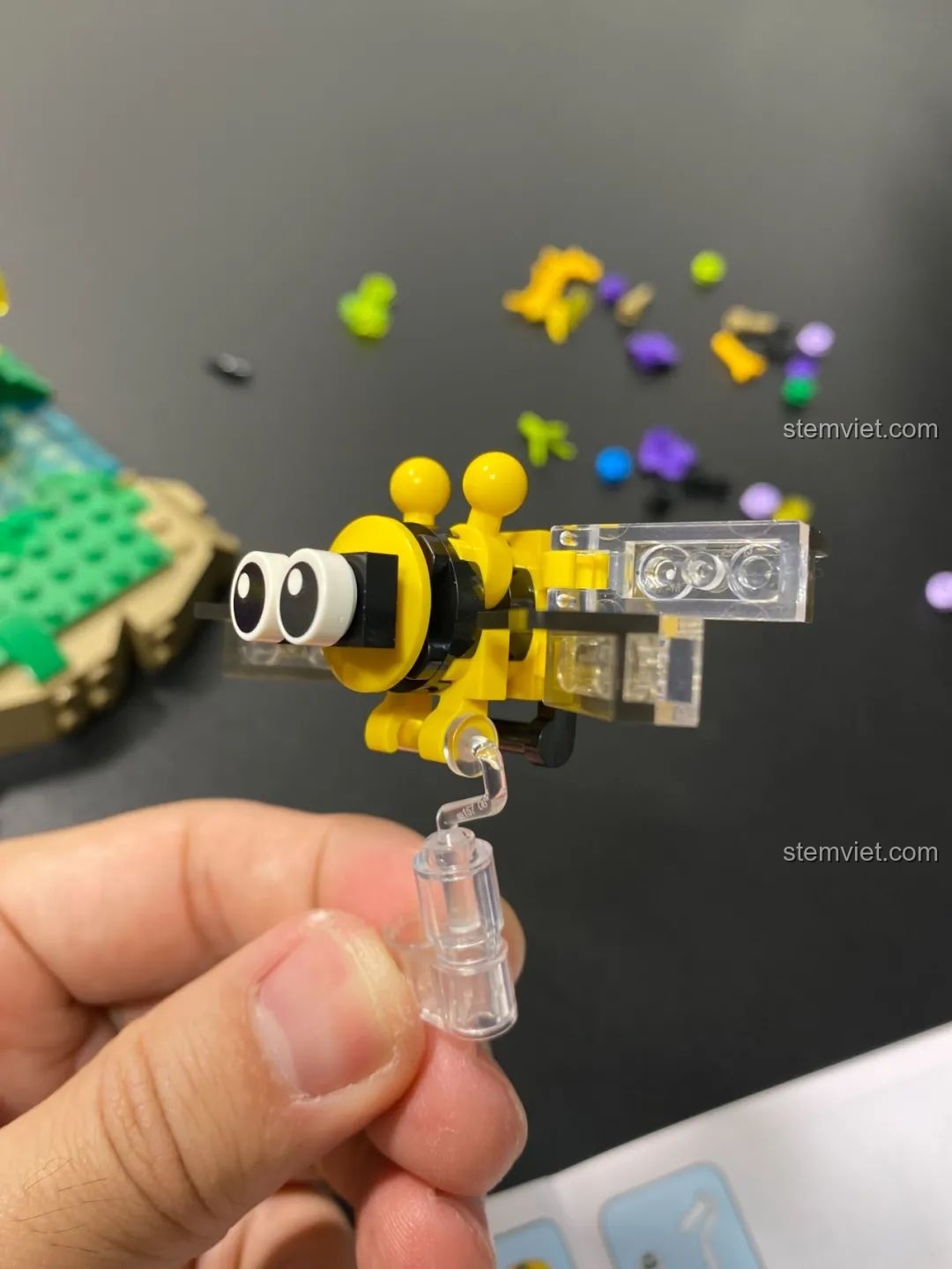 Chú ong mật đồ chơi lắp ráp Pantasy 15002 Mỹ Nhân Trong Lồng, phụ kiện ong mật bộ Pantasy