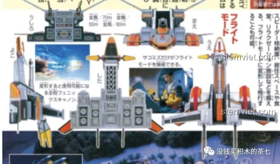 Phượng Hoàng Đại Pháo bắn ra Meteor Shot trong phim Ultraman Mebius.