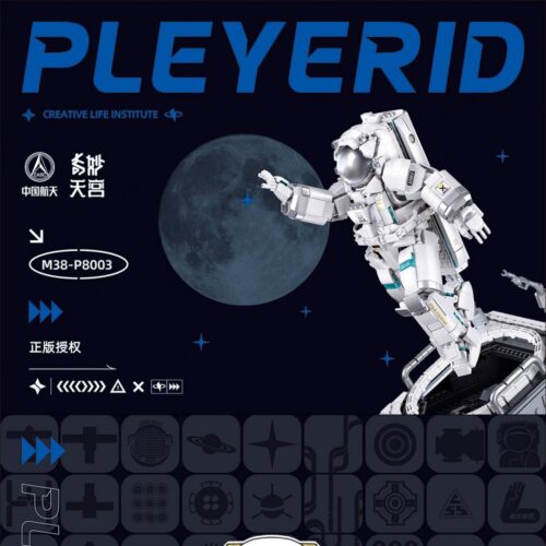 Sách Hướng Dẫn Lắp Ráp Pleyerid M38-P8003 Phi hành gia đi bộ ngoài không gian