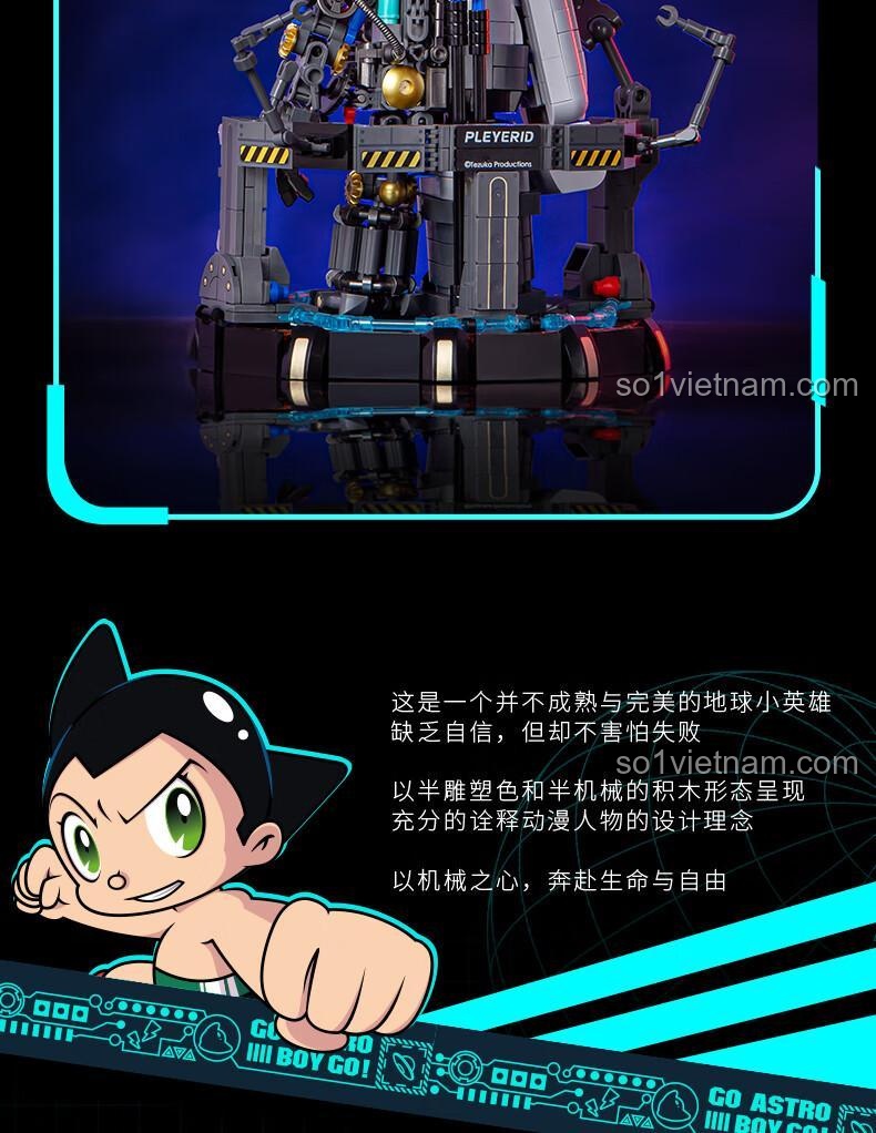 Thông điệp thiết kế đằng sau mô hình Pleyerid Astro Boy, về một anh hùng không hoàn hảo nhưng dũng cảm.