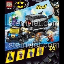 PRCK 61068 Ninja Masters of Spinjitzu bộ đồ chơi lắp ráp 503 chi tiết có 3 minifigures