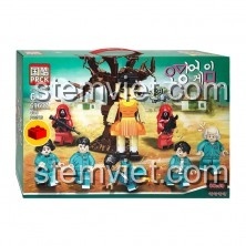 PRCK 61068 Ninja Masters of Spinjitzu bộ đồ chơi lắp ráp 503 chi tiết có 3 minifigures