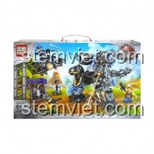PRCK 61068 Ninja Masters of Spinjitzu bộ đồ chơi lắp ráp 503 chi tiết có 3 minifigures