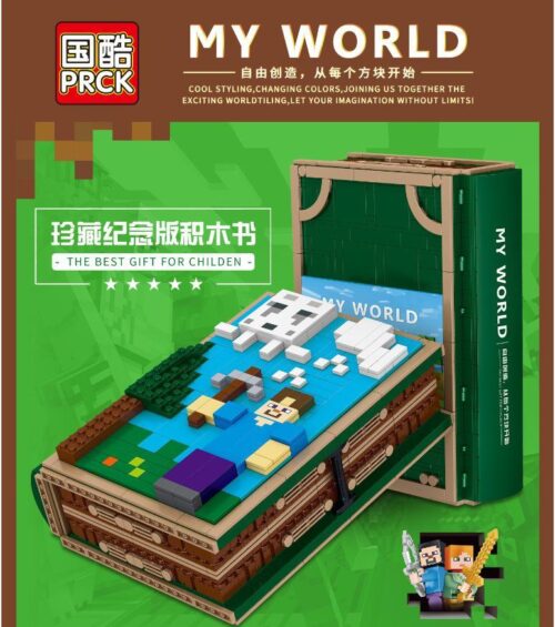 Bộ đồ chơi lắp ghép Sách Minecraft "My World" 1436 chi tiết - PRCK 63048