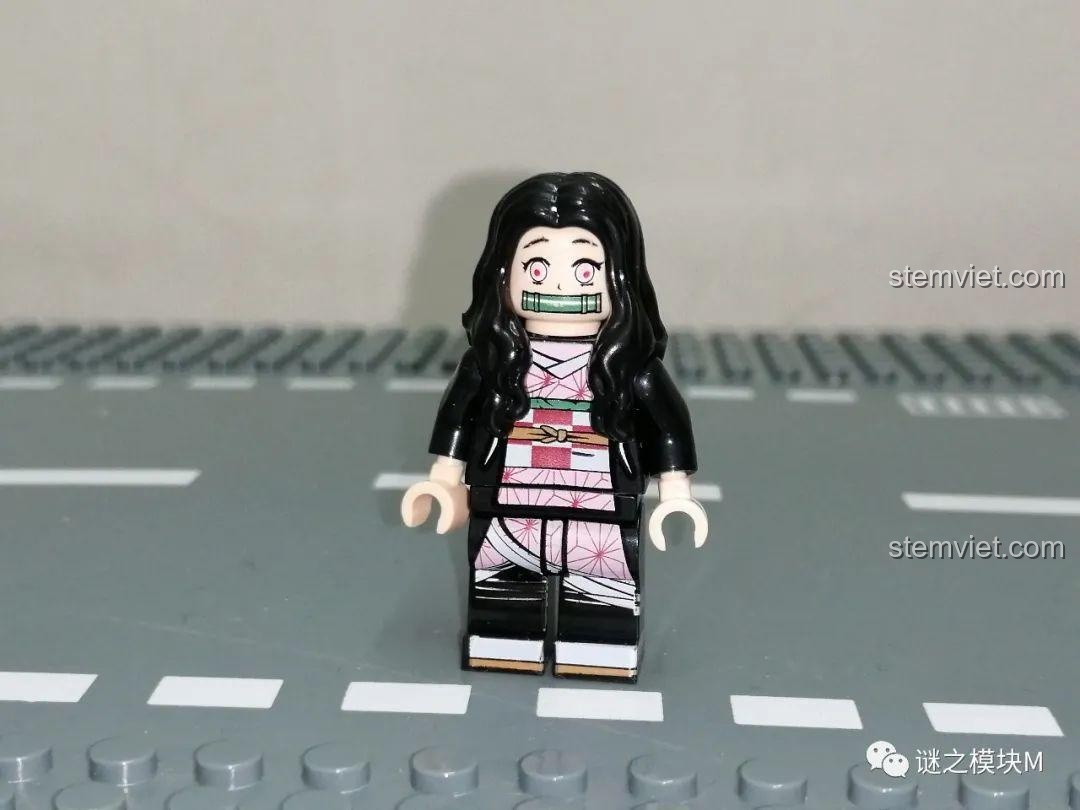 Minifigure Kamado Nezuko trong bộ sưu tập PRCK 69612.
