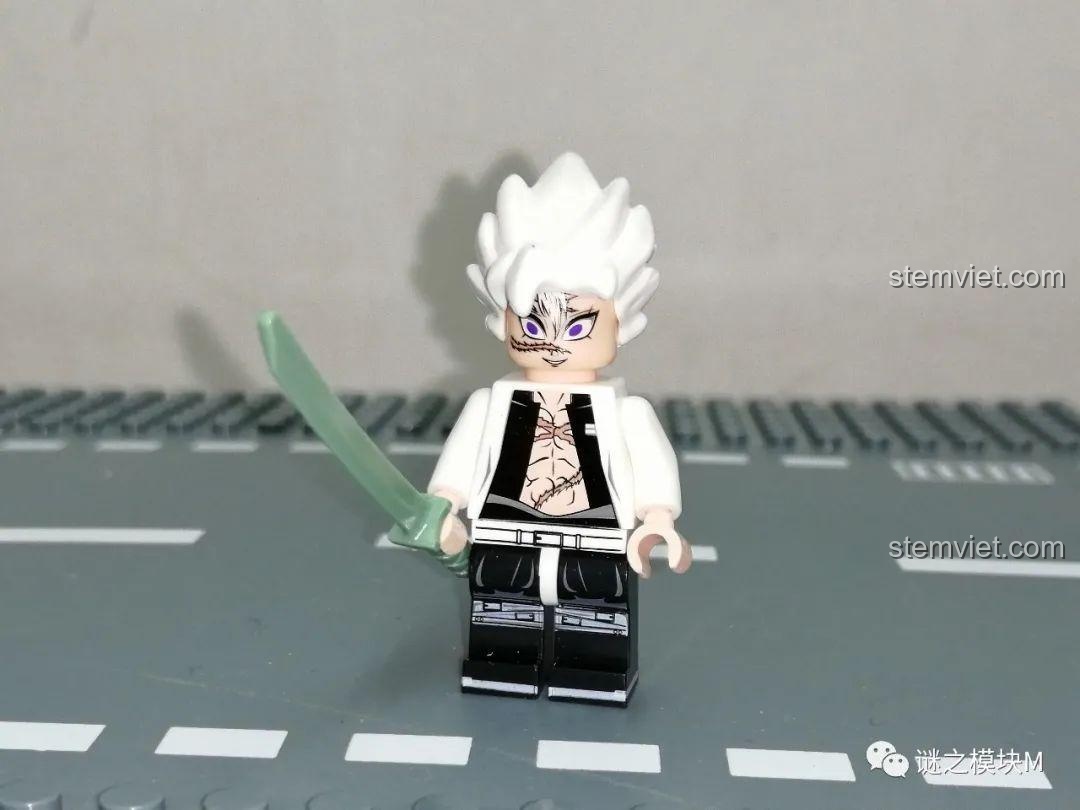 Minifigure Phong Trụ Shinazugawa Sanemi trong bộ sưu tập PRCK 69612.
