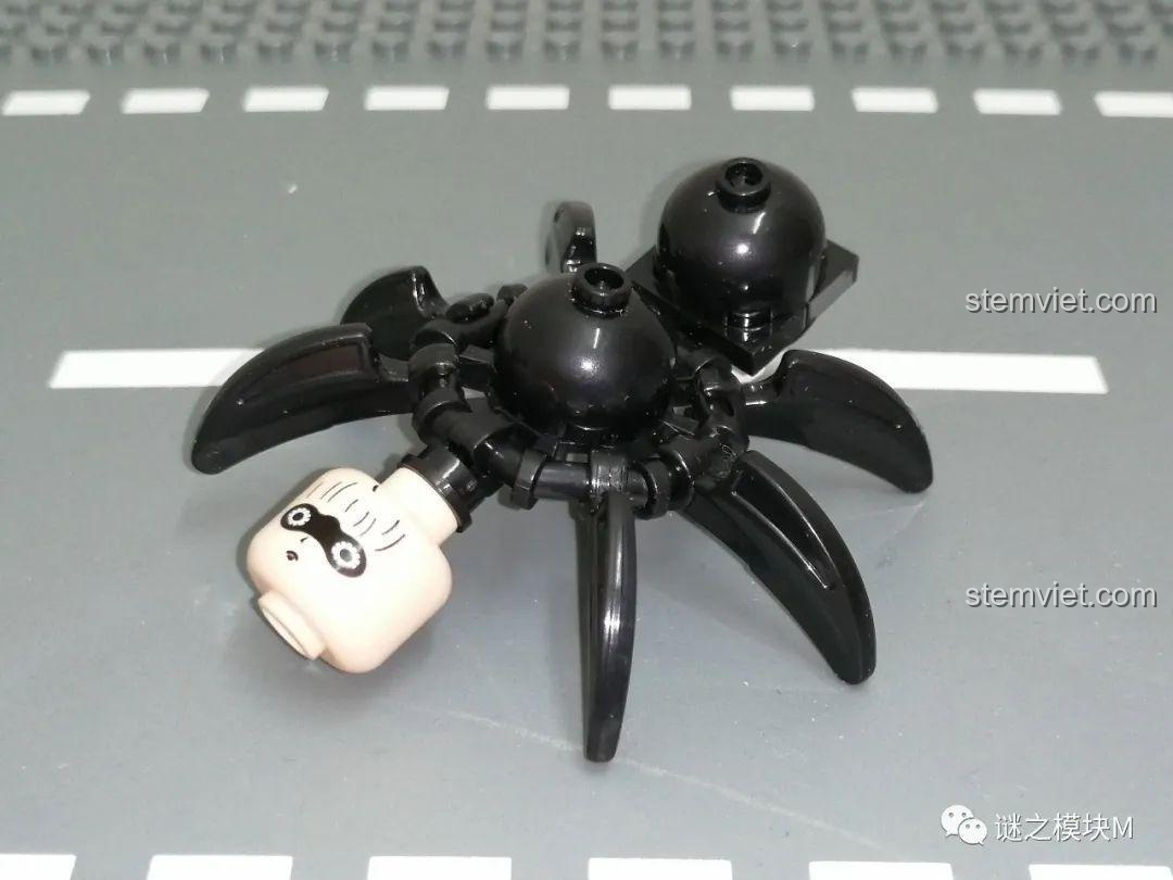 Tiểu cảnh nhện quỷ trong bộ lắp ghép PRCK 69612.