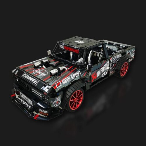 Bộ lắp ráp Qizhile 23016 Ford F-150 Hoonitruck RC 2886 chi tiết, đồ chơi lắp ráp xe bán tải tốc độ cao cho bé trai 8 tuổi, giá tốt