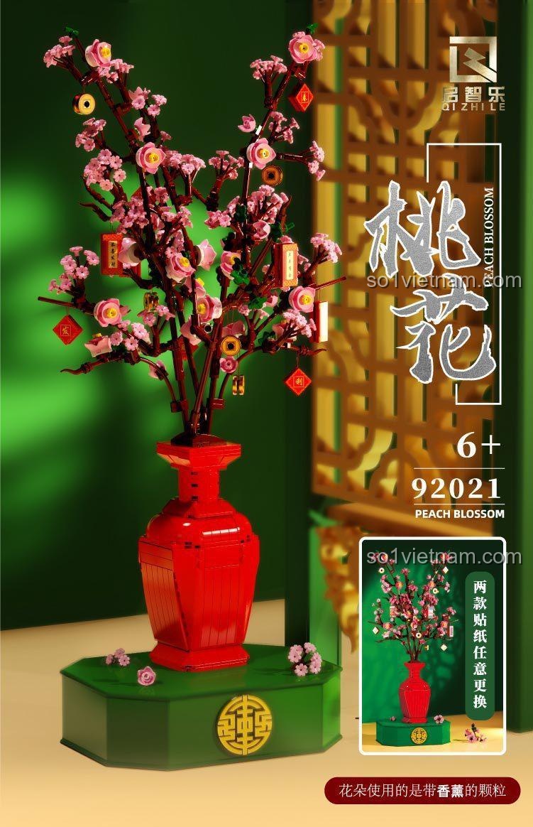 Mô hình Cây Đào Qizhile 92021