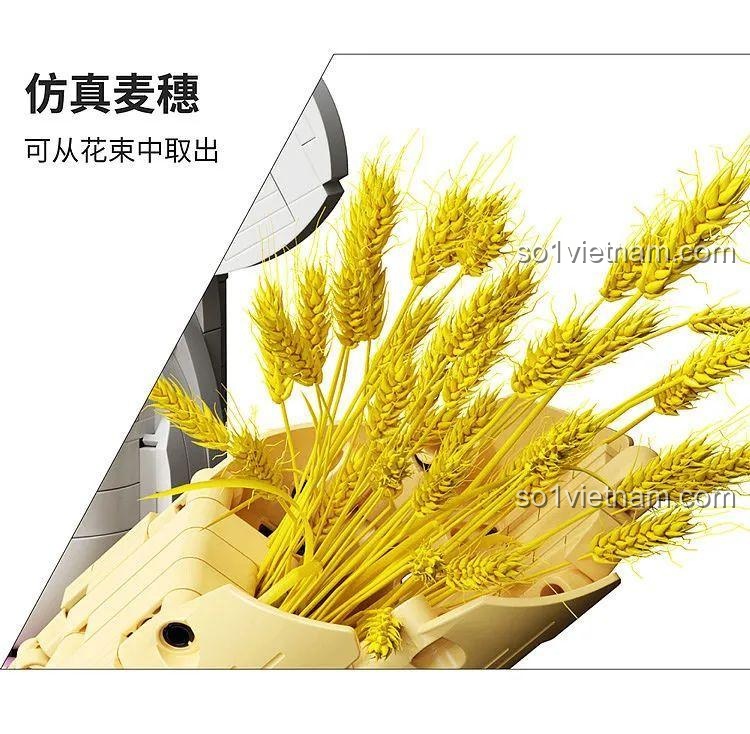 Chi tiết lắp ráp của mô hình Gấu Gloomy KUMA 92022, 800 chi tiết, độ tuổi 6+, chất liệu ABS, kiểu chi tiết Bristle Blocks