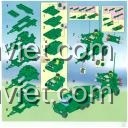 Vỏ hộp bộ lắp ráp Xe phóng tên lửa QMAN 0277, quà tặng lý tưởng cho bé trai.