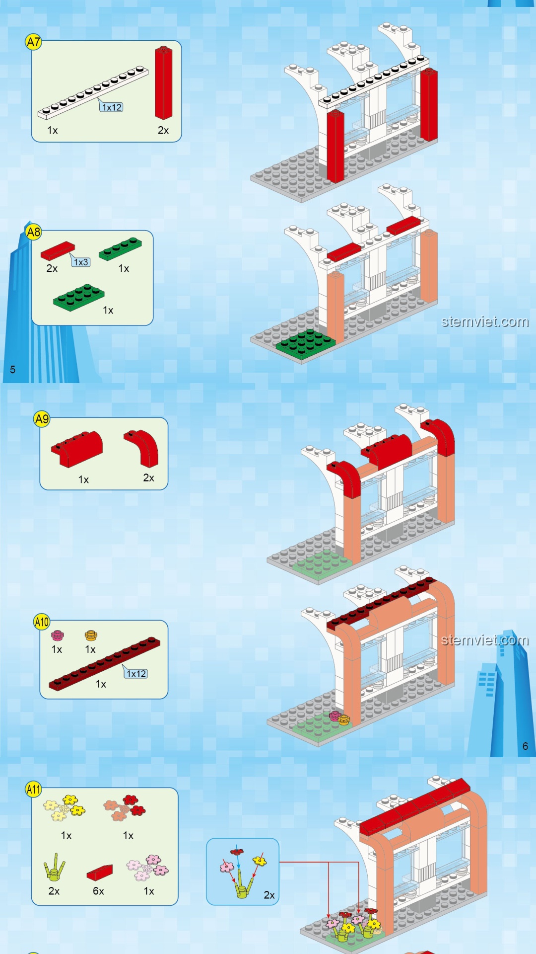 Trạm chờ xe buýt QMAN 1136 sách QMAN 1136 Xe bus đưa đón học sinh