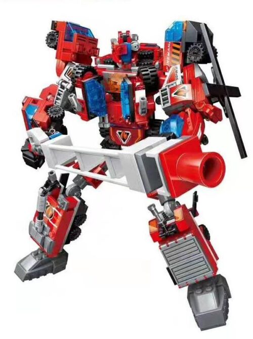 bộ đồ chơi Robot Chiến Thần Lửa QMAN 1416 biến hình mạnh mẽ, đồ chơi lắp ráp cho con trai 6 tuổi, giá tốt.
