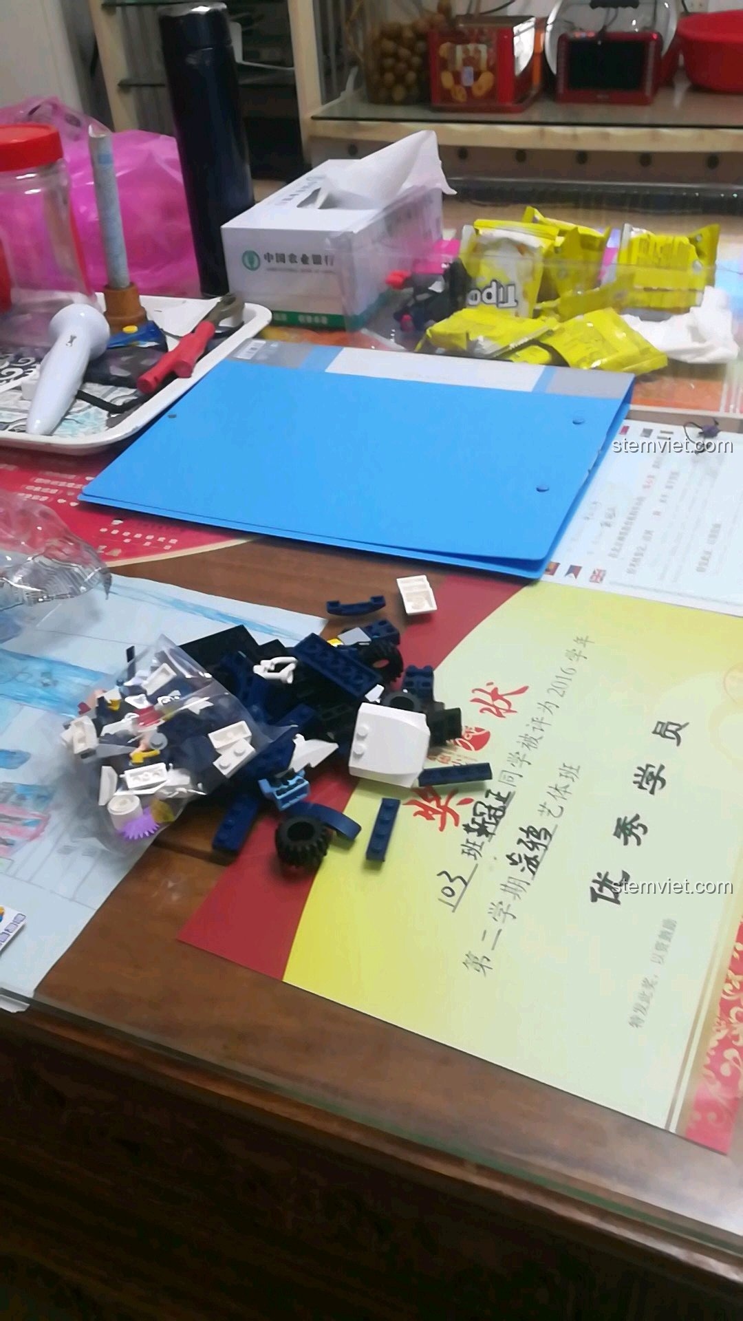 Quá trình lắp ráp các mảnh ghép của bộ QMAN 1901