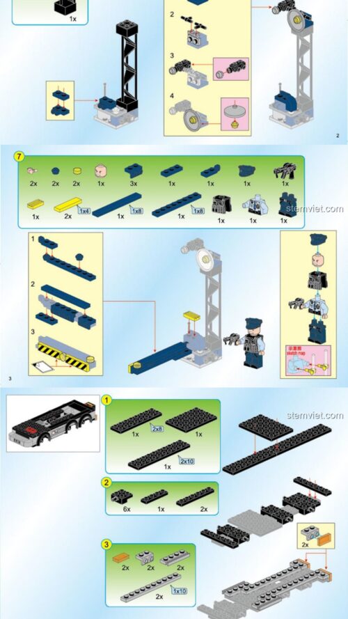 Xe tải cảnh sát QMAN 1912 hướng dẫn QMAN Keeppley 1912 Xe tải tự hủy