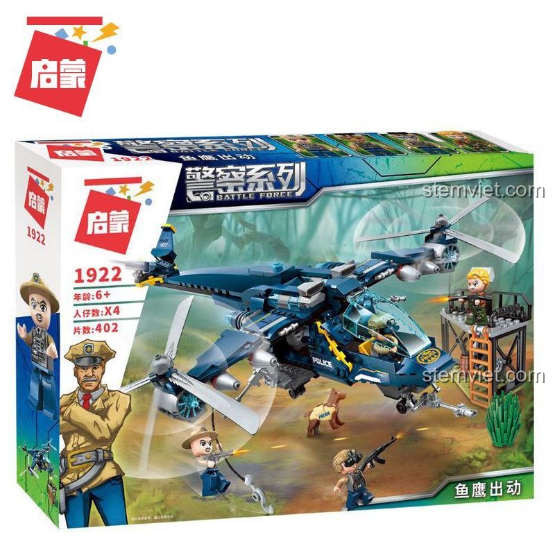 Bộ đồ chơi Cảnh sát Biệt đội Cá mập 1922 QMAN