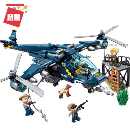 Mô hình máy bay Cảnh sát Biệt đội Cá mập 1922 QMAN