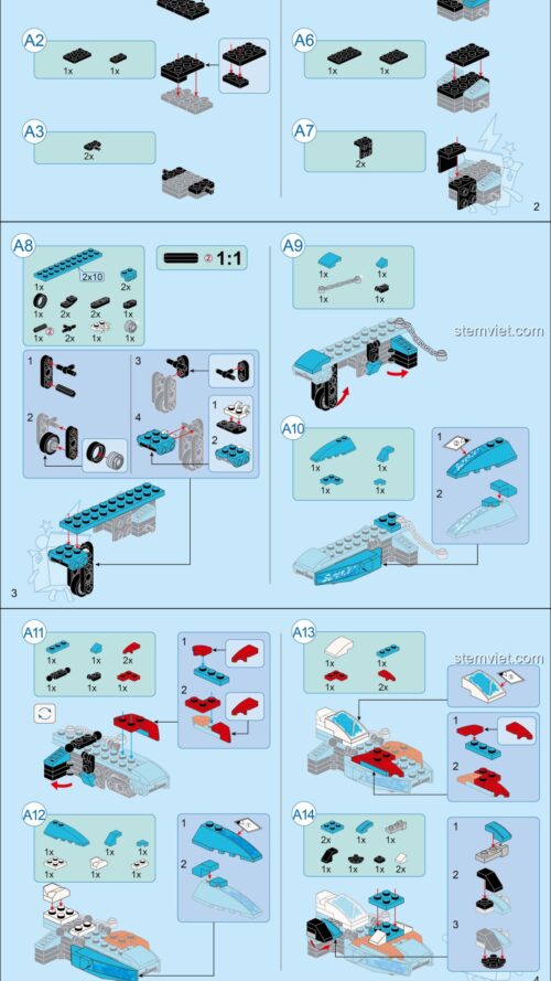 Qman 1928 Cảnh Sát Battle Force: Chiến Dịch Chim Ưng Tấn Công sách lắp ghép Qman 1928 Chiến dịch Chim Ưng Tấn Công PDF gốc chất lượng cao