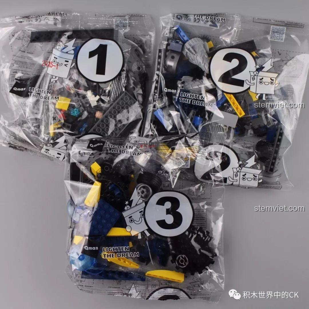 Qman 2415 Xe Cứu Hộ Biển Sâu - Chi tiết đầu xe