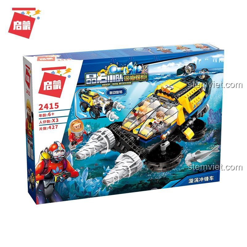 Qman 2415 Xe Cứu Hộ Biển Sâu - Hộp sản phẩm