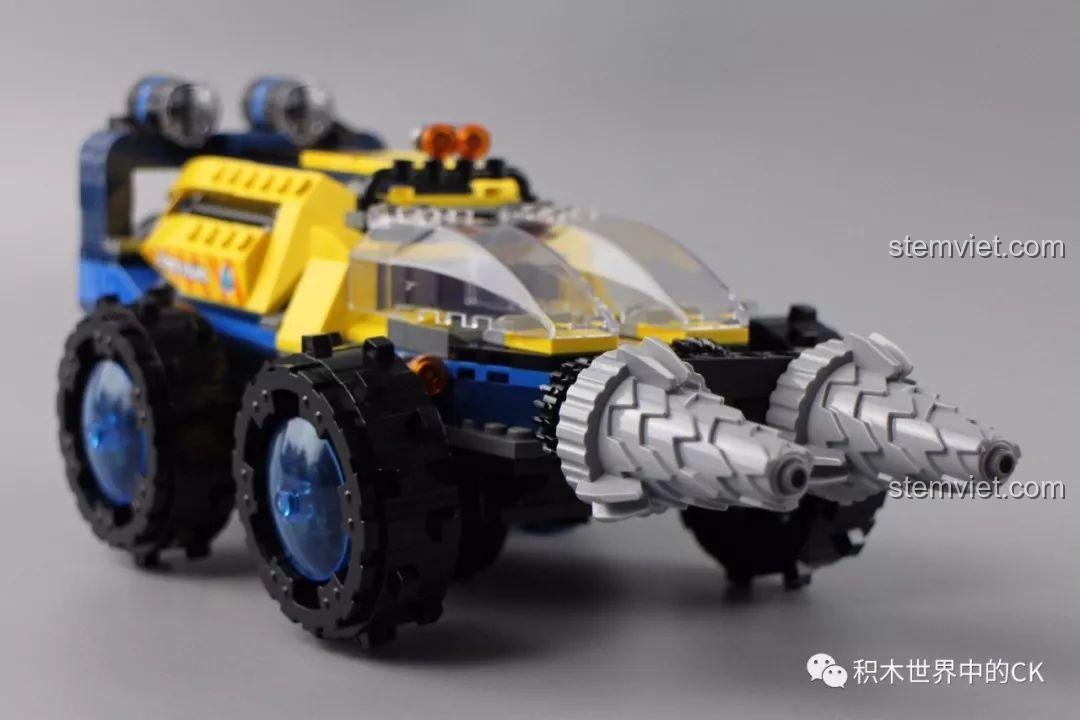 Qman 2415 Xe Cứu Hộ Biển Sâu - Mô hình từ góc nhìn cao