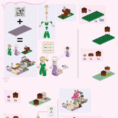 Tiệm Bánh Công Chúa Leah: Hương Sắc QMAN 2603 sách QMAN 03 Bếp Bánh Công Chúa