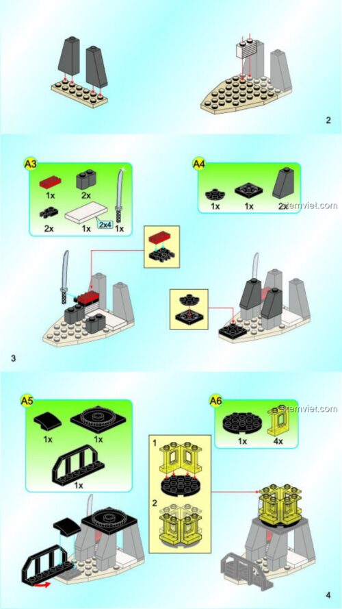 Xe trinh sát vũ trang QMAN 2706 hướng dẫn lắp ráp QMAN 2706 Xe địa hình chiến thuật PDF gốc chất lượng cao