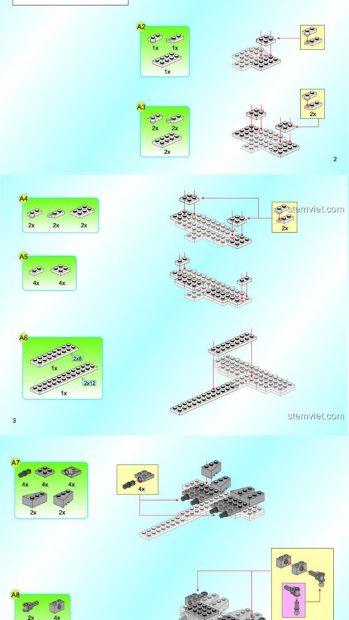 Mecha Poseidon Bọc Thép QMAN 2722 hướng dẫn QMAN 2722 Robot biến hình từ Căn cứ Tên lửa PDF gốc chất lượng cao