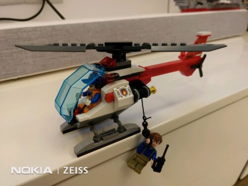 Hộp đồ chơi xếp hình QMAN 2803 Trực thăng cứu nạn trên biển, món quà giá rẻ cho con trai.