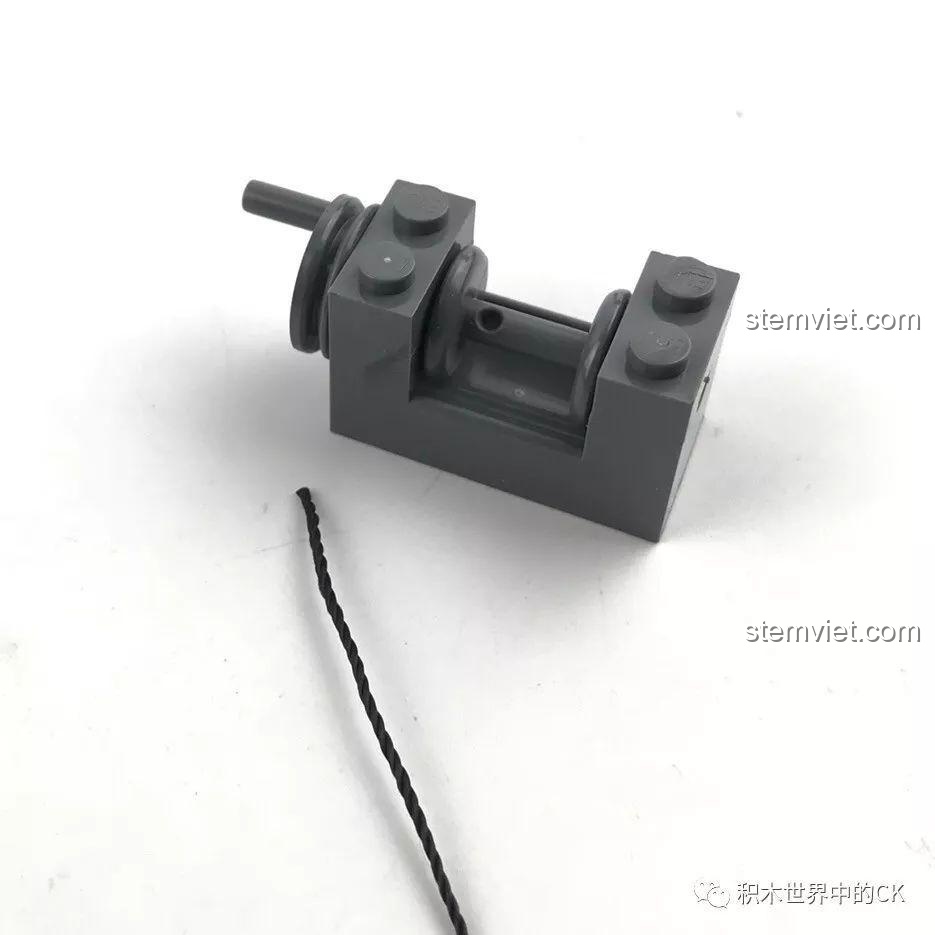 Chi tiết bộ phận tời của trực thăng cứu hỏa QMAN 2806.