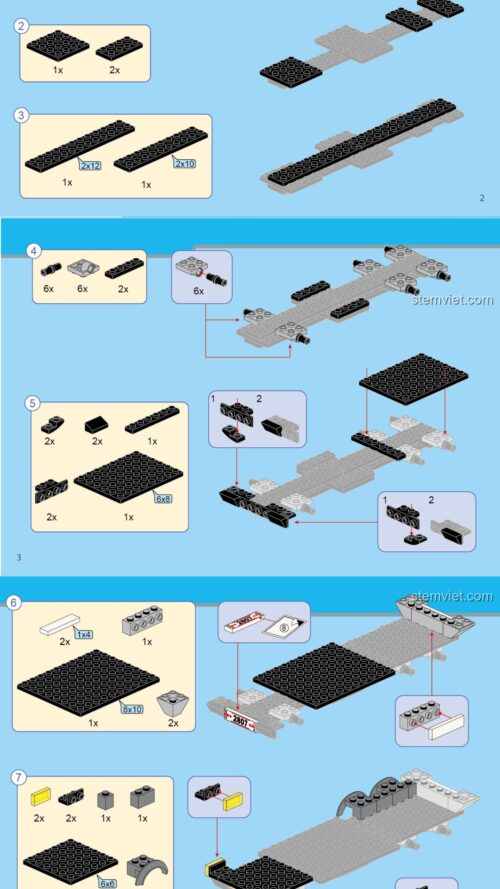 Xe chỉ huy cứu hỏa QMAN 2807 sách lắp ghép QMAN 2807 Xe chữa cháy