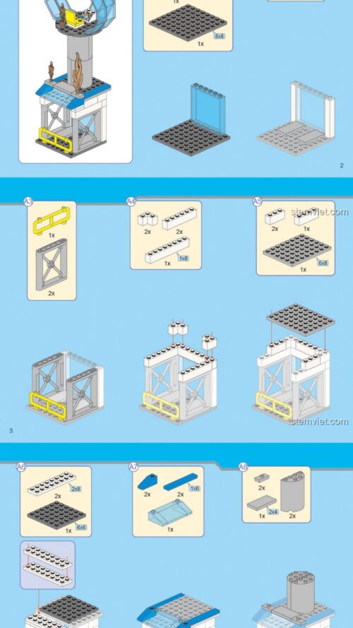 Xe cứu hỏa sân bay QMAN 2809 sách hướng dẫn QMAN 2809 Xe Cứu Hỏa Sân Bay Tiên Phong