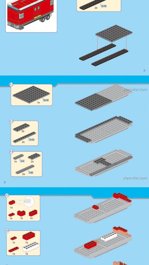 Xe cứu hỏa QMAN 2810 sách lắp ghép QMAN 2810 Trạm chỉ huy cứu hỏa di động