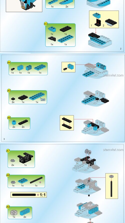 Robot Thủ Môn Tay Sắt QMAN 3003 sách hướng dẫn QMAN 3003 Robot Thủ Môn PDF gốc chất lượng cao