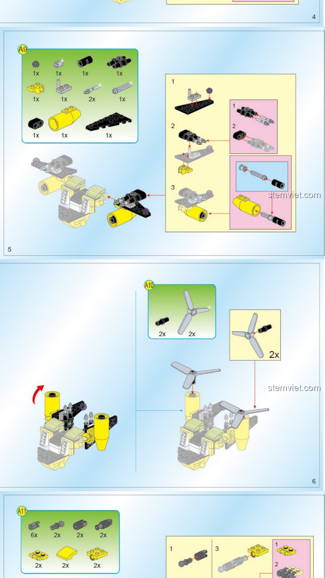 Mech bóng đá QMAN 3006 hướng dẫn lắp ráp QMAN 3006 Robot bóng đá