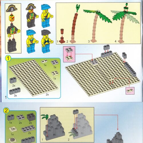 Mô Hình Hải Tặc: Bến Tàu Bỏ Hoang QMAN 306 sách hướng dẫn QMAN 306 Tàu cướp biển