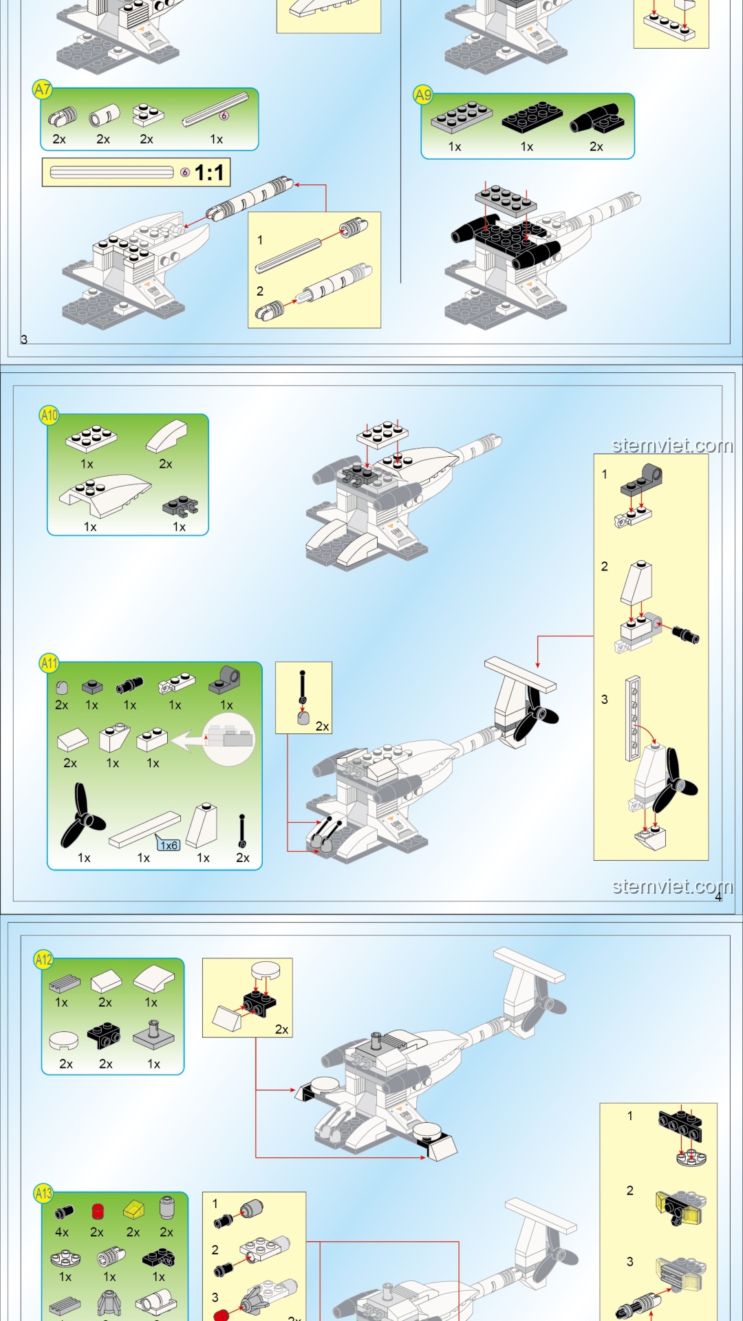Xe Tải Quân Sự Qman 3207 hướng dẫn lắp ráp Qman ENLIGHTEN 3207 Xe Tải Quân Sự Phóng Tên Lửa ThunderMission