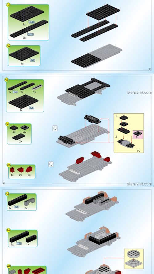 Hướng Dẫn Lắp Ráp Xe Bọc Thép Quân Sự Qman 3209 - hướng dẫn Qman Enlighten 3209 Xe Quân Sự