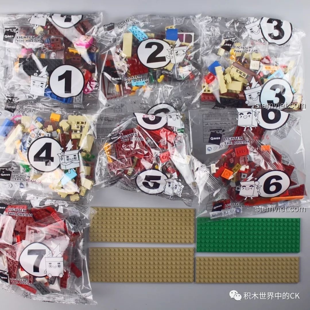 Cận cảnh 4 nhân vật Alibaba: Alibaba, Mèo Hồng, Gấu Bông, Mèo Xanh