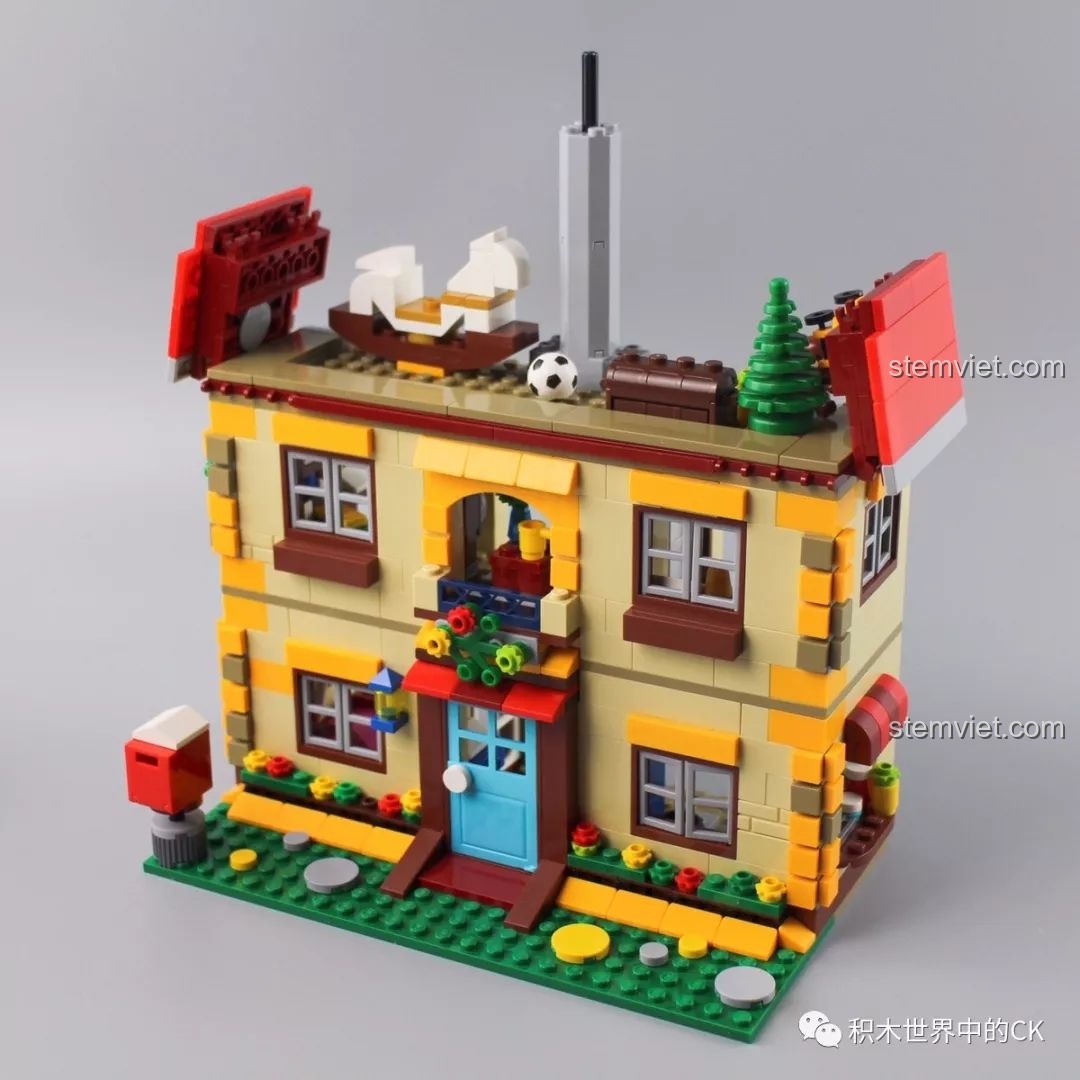 Cận cảnh nội thất phòng bếp của bộ QMAN 3905 Ngôi nhà mơ ước