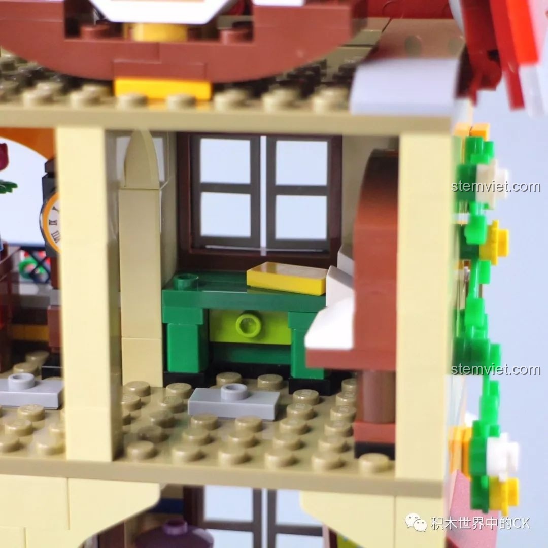 Cận cảnh nội thất phòng ngủ của bộ QMAN 3905 Ngôi nhà mơ ước