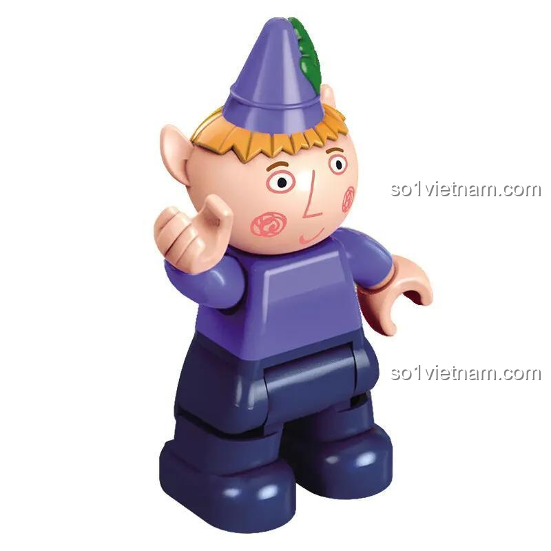 Mô hình Tiên Ben QMAN 5201, đồ chơi lắp ghép phát triển trí tuệ cho bé trai 3 tuổi.