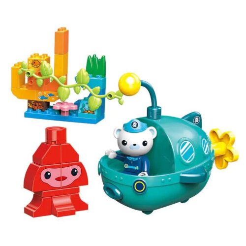 Bộ lắp ghép Tàu Ngầm Cá Đèn Qman 5215 cho bé trai 3 tuổi, đồ chơi lắp ráp Octonauts giá tốt, khám phá đại dương cùng tàu ngầm cá đèn.