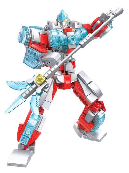 Mô hình Robot Ultraman Galaxy Tăng Cường QMAN 75048, bộ lắp ráp Robot Ultraman Galaxy cho bé trai 6 tuổi, chất lượng cao, giá tốt.